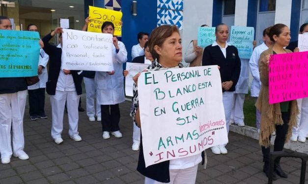 Trabajadores de la salud; desarmados para enfrentar el coronavirus